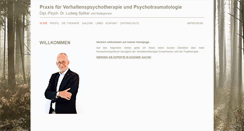Desktop Screenshot of drspilker-psychopraxis.com